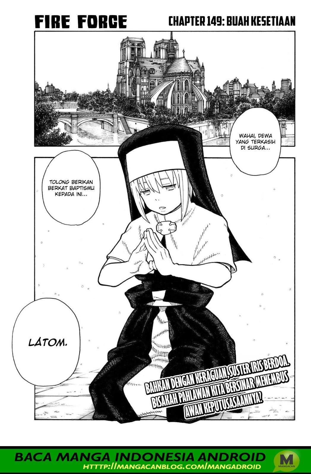 Komik Fire Brigade of Flames Chapter 149 gambar nomor 1