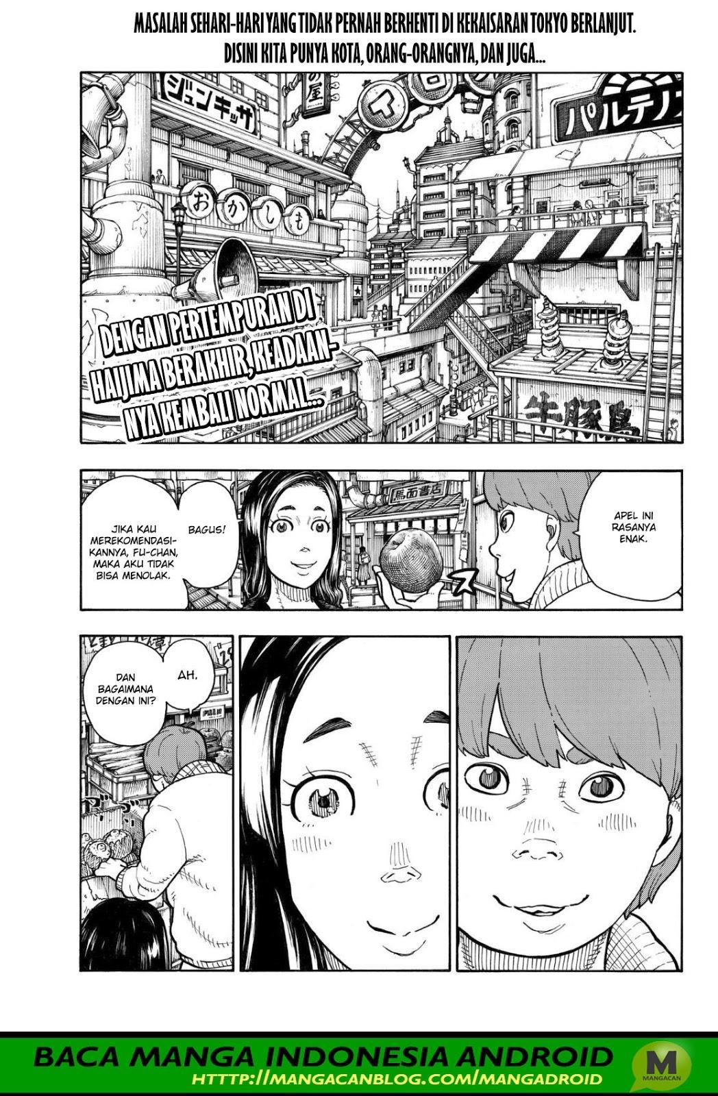 Komik Fire Brigade of Flames Chapter 148 gambar nomor 1