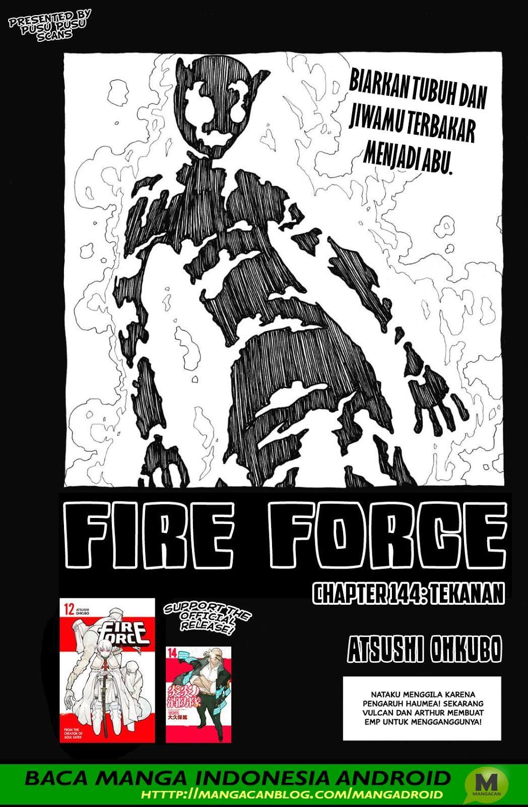 Komik Fire Brigade of Flames Chapter 144 gambar nomor 1
