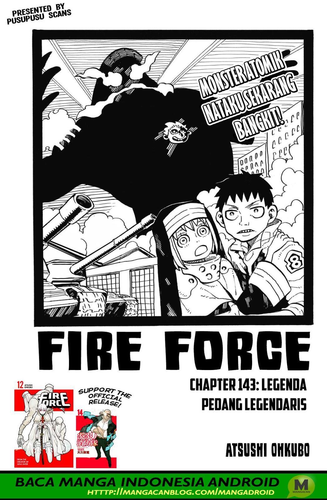 Komik Fire Brigade of Flames Chapter 143 gambar nomor 1
