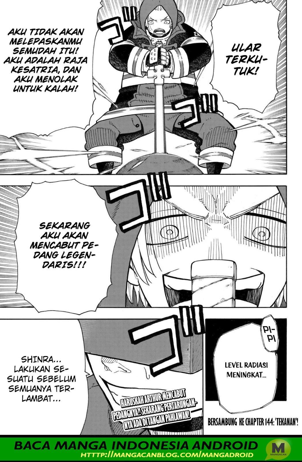 Fire Brigade of Flames Chapter 143 Gambar 19