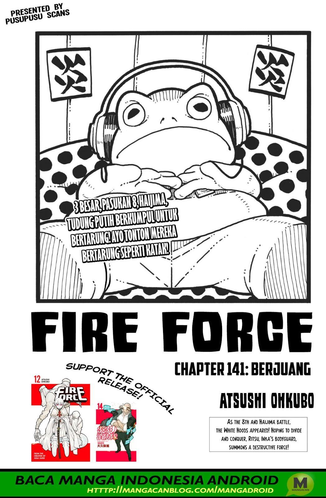 Komik Fire Brigade of Flames Chapter 141 gambar nomor 1