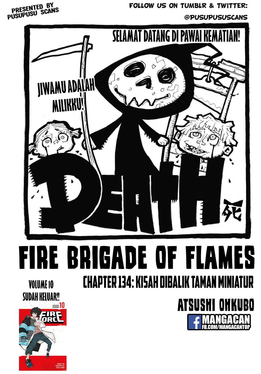 Komik Fire Brigade of Flames Chapter 134 gambar nomor 1