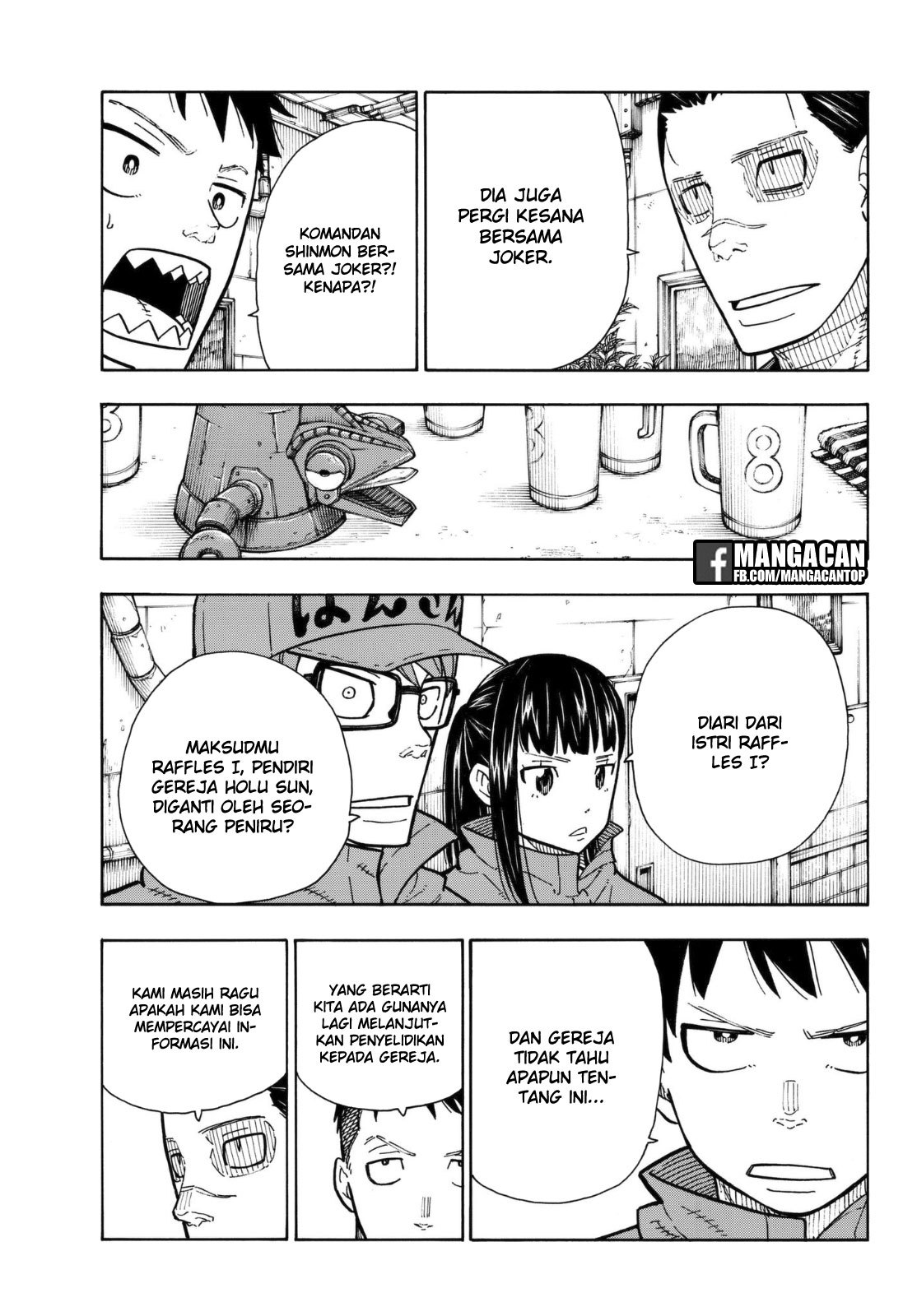 Fire Brigade of Flames Chapter 131 Gambar 9