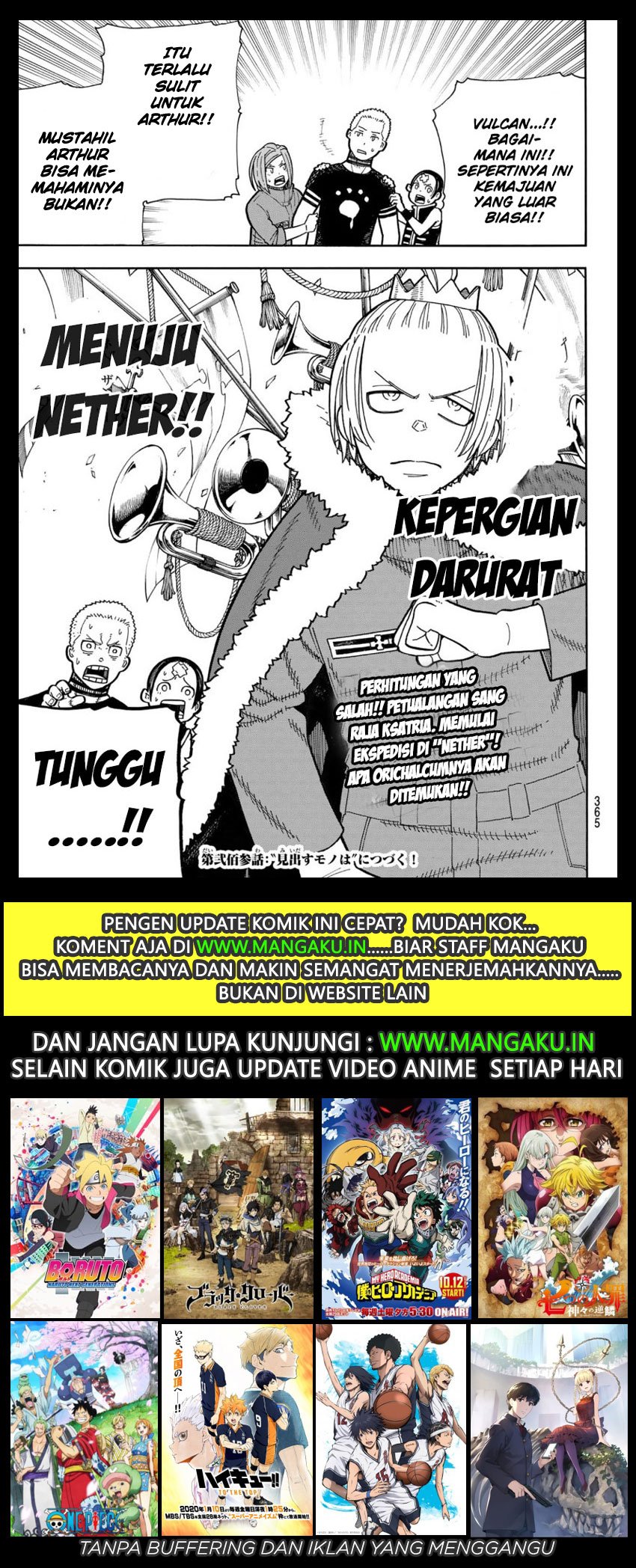 Fire Brigade of Flames Chapter 202 Gambar 20