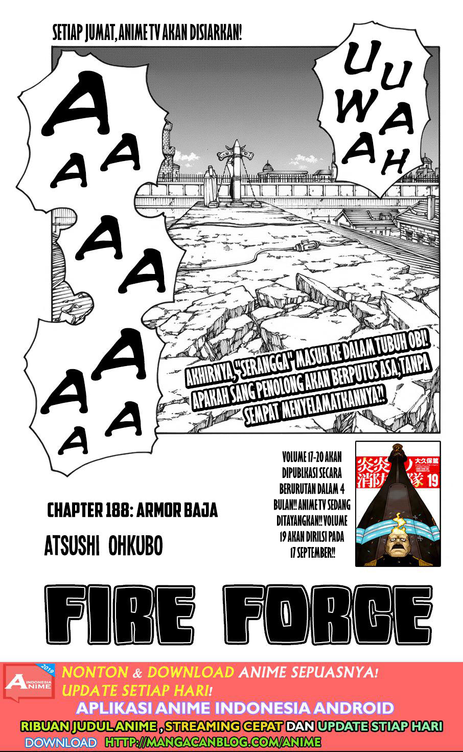 Komik Fire Brigade of Flames Chapter 188 gambar nomor 1