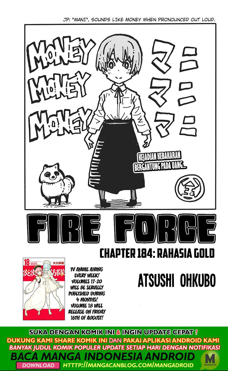 Komik Fire Brigade of Flames Chapter 184 gambar nomor 1