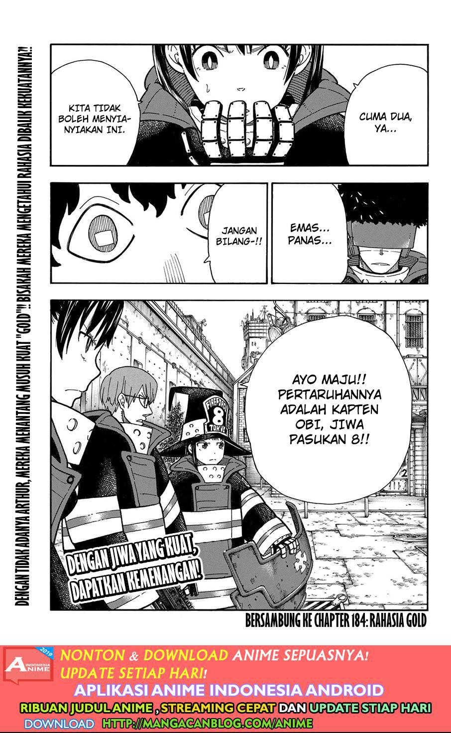 Fire Brigade of Flames Chapter 183 Gambar 19