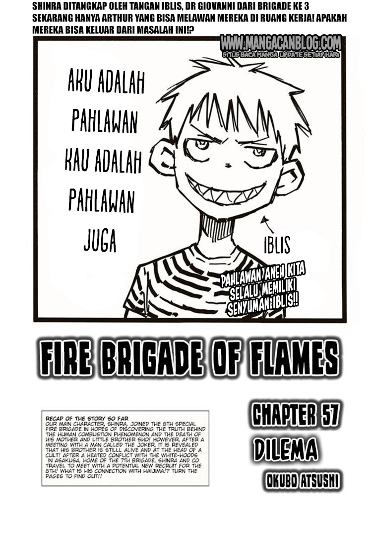 Komik Fire Brigade of Flames Chapter 57 gambar nomor 1