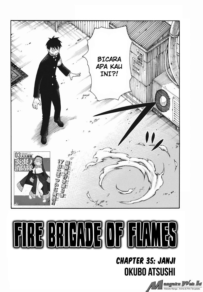Fire Brigade of Flames Chapter 35 Gambar 3