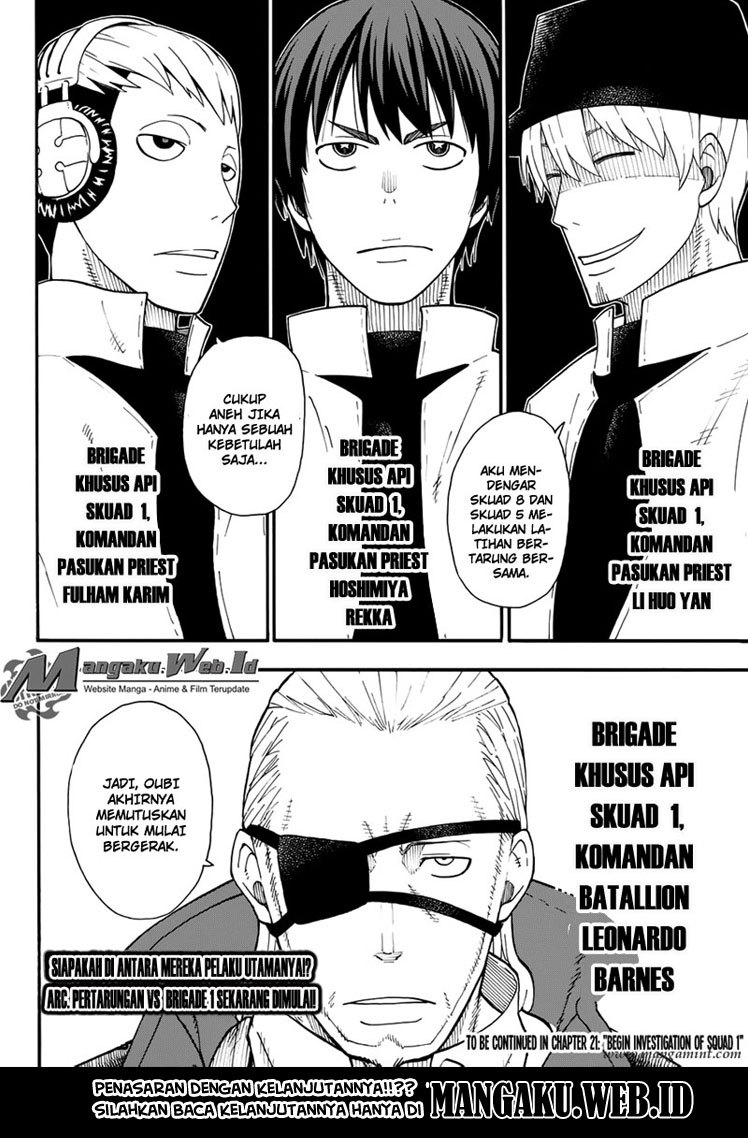 Fire Brigade of Flames Chapter 20 Gambar 19