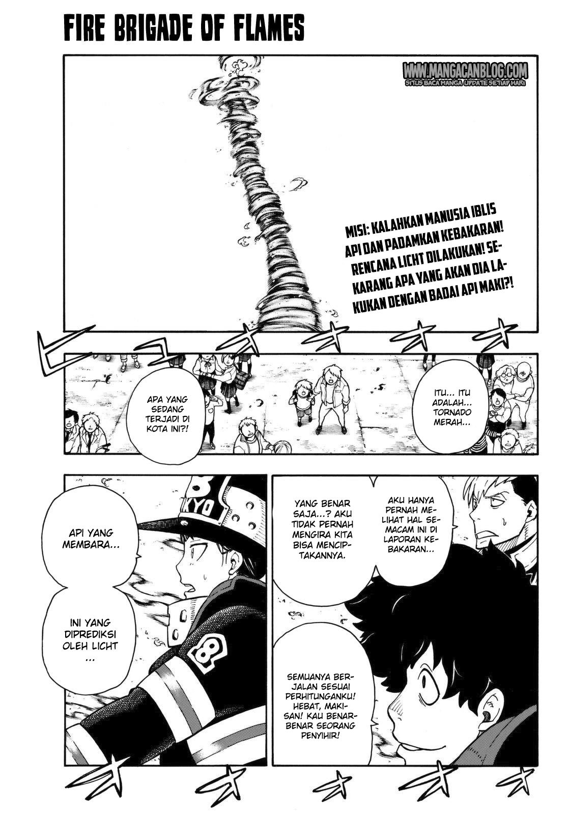 Komik Fire Brigade of Flames Chapter 109 gambar nomor 1