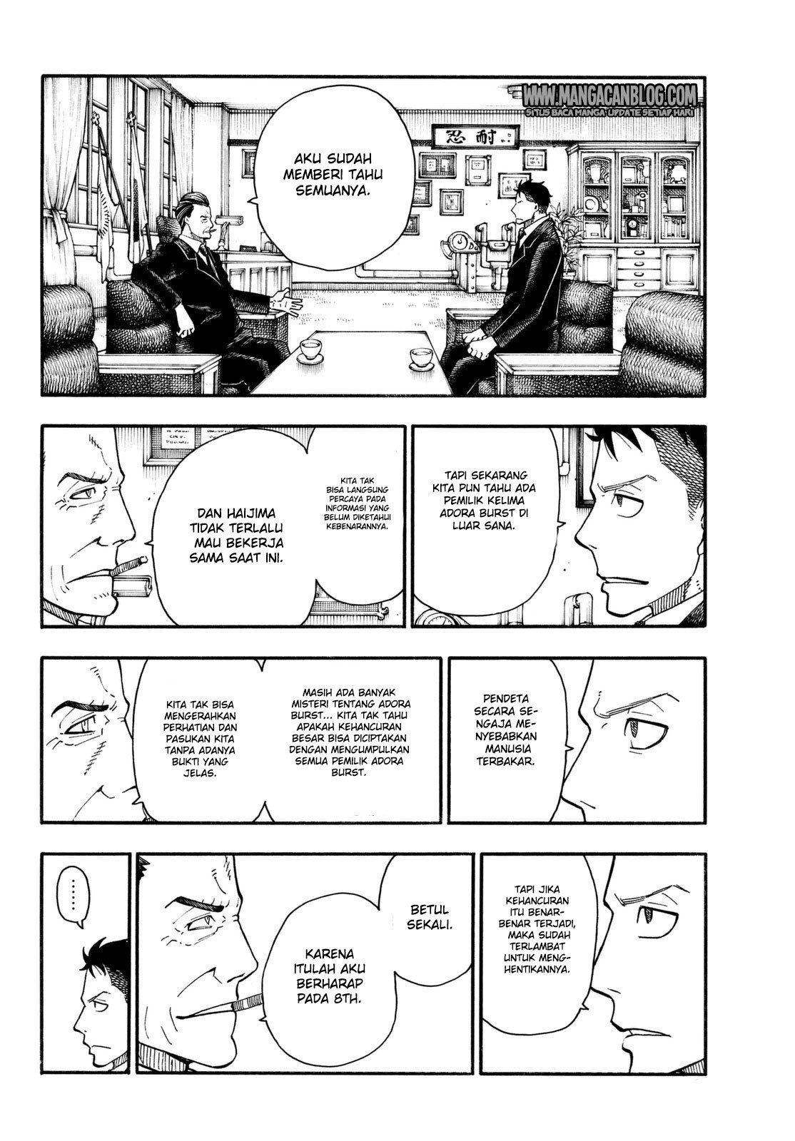 Fire Brigade of Flames Chapter 99 Gambar 12