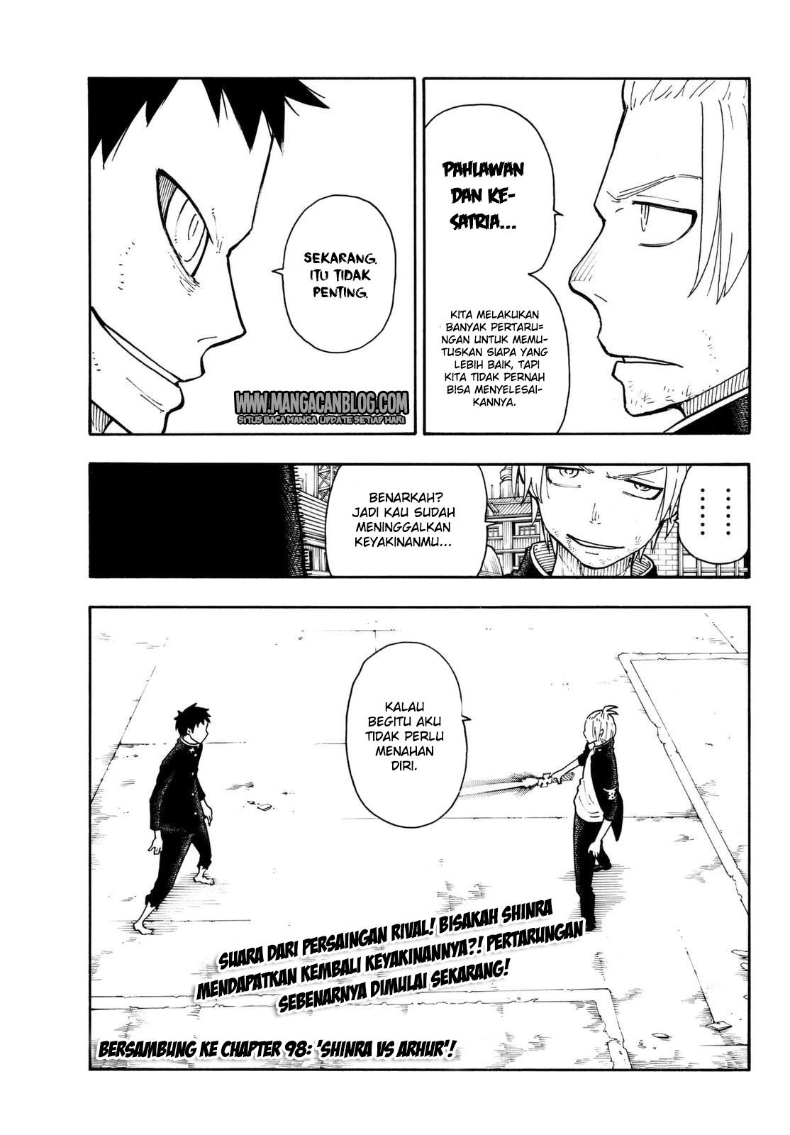 Fire Brigade of Flames Chapter 97 Gambar 18