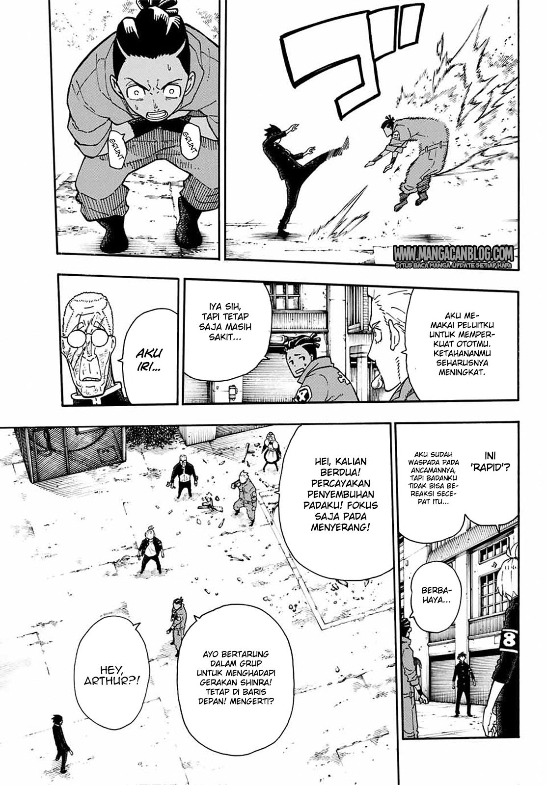Fire Brigade of Flames Chapter 96 Gambar 7