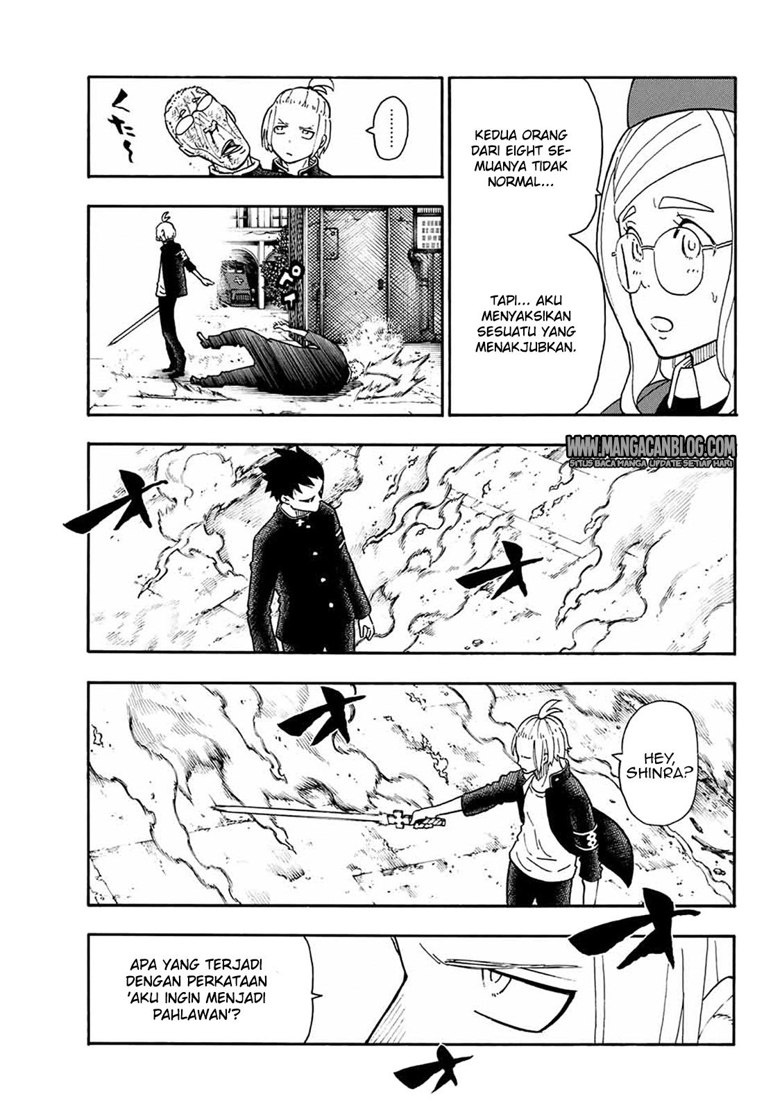 Fire Brigade of Flames Chapter 96 Gambar 15