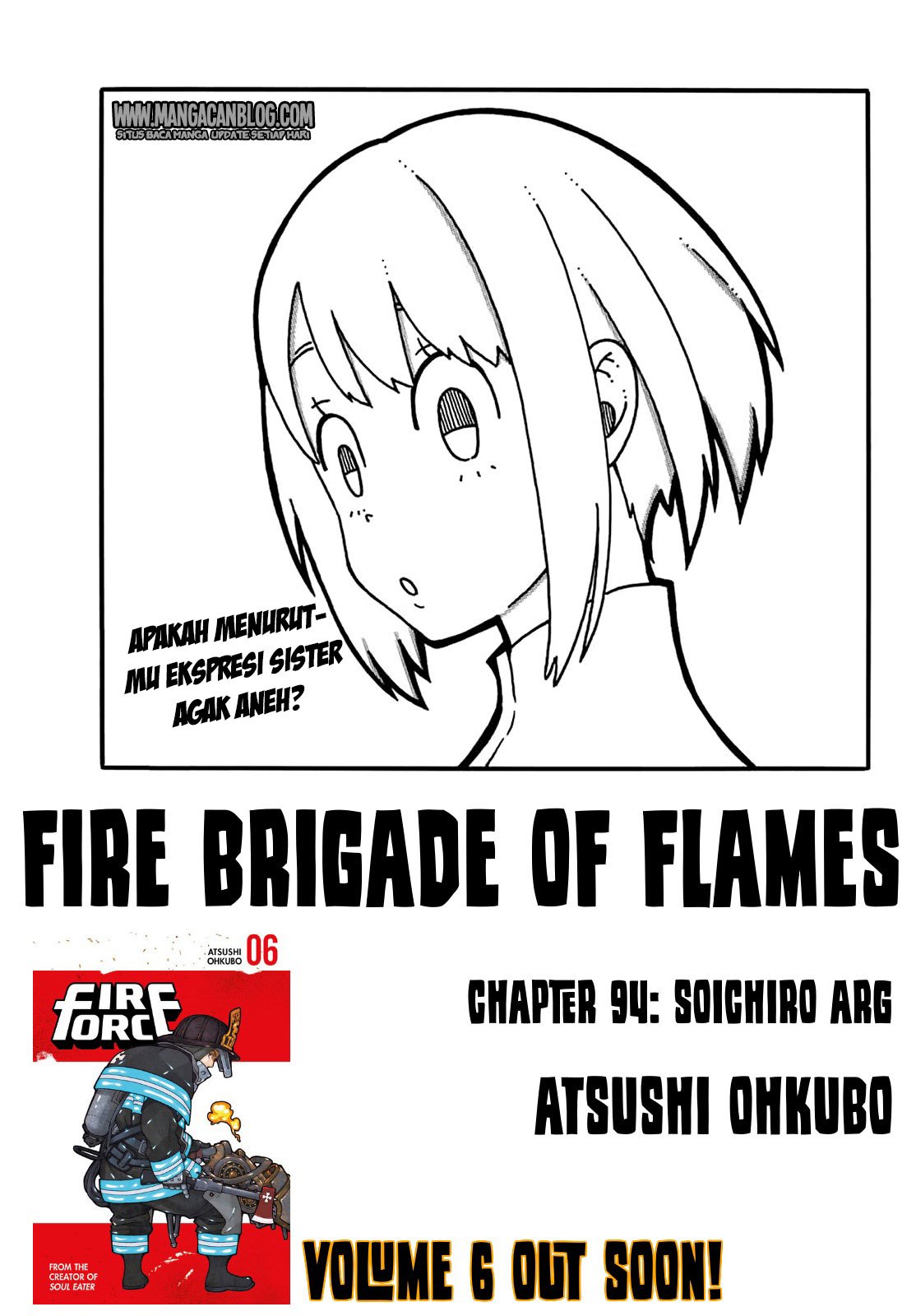 Komik Fire Brigade of Flames Chapter 94 gambar nomor 1