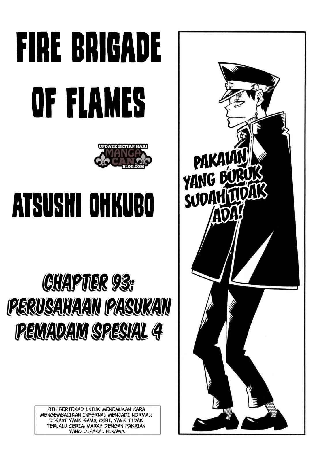 Komik Fire Brigade of Flames Chapter 93 gambar nomor 1