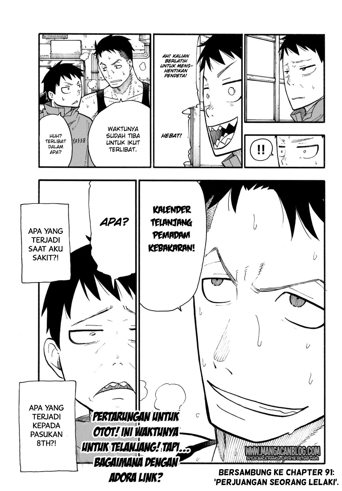Fire Brigade of Flames Chapter 90 Gambar 19