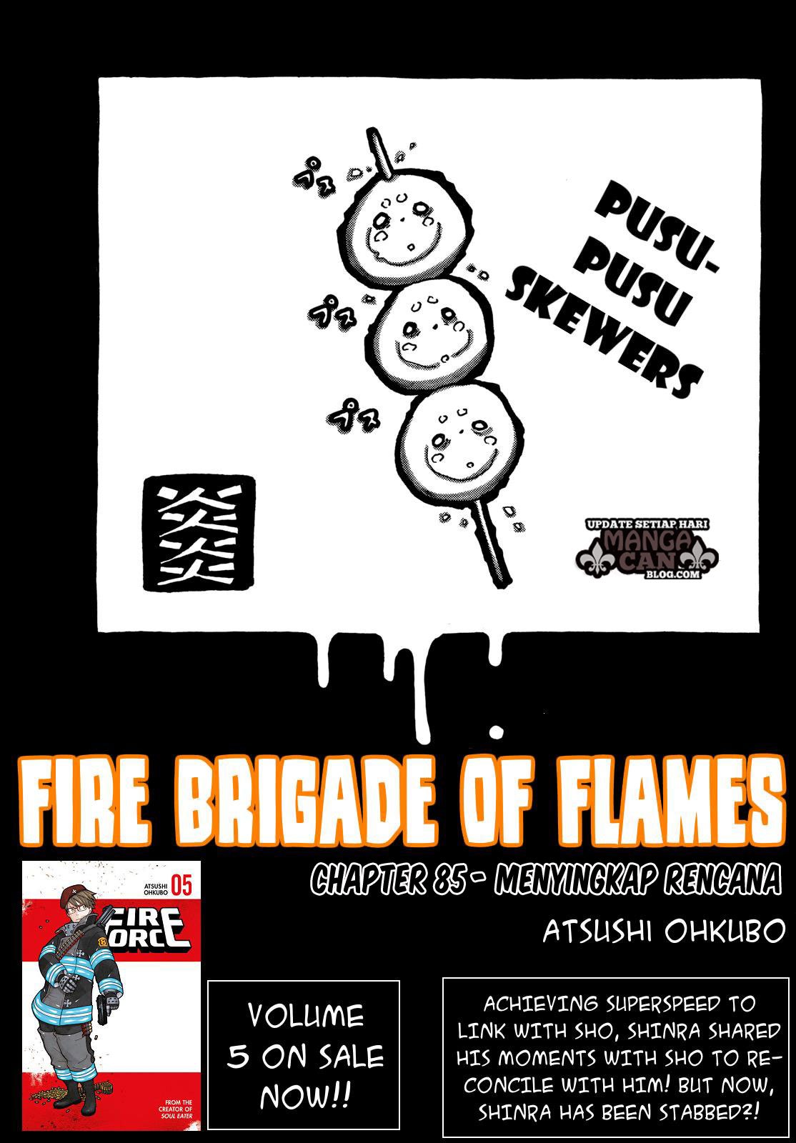 Komik Fire Brigade of Flames Chapter 85 gambar nomor 1