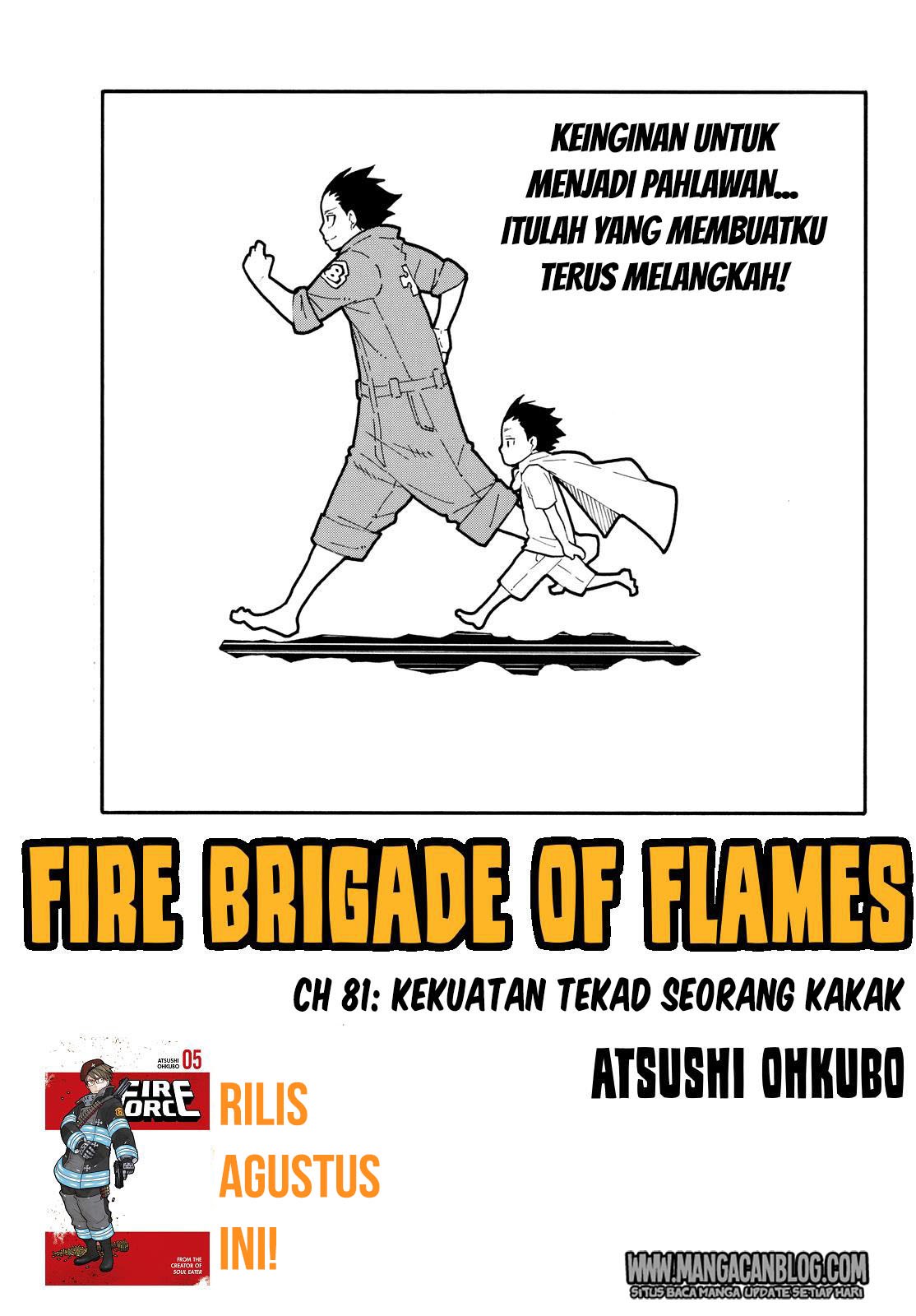 Komik Fire Brigade of Flames Chapter 81 gambar nomor 1