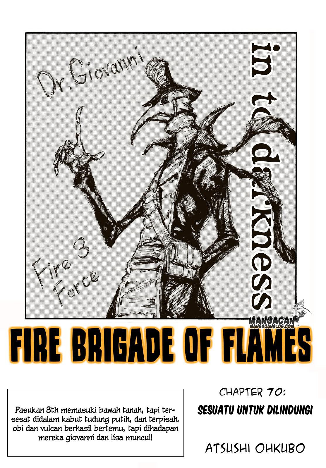 Komik Fire Brigade of Flames Chapter 70 gambar nomor 1