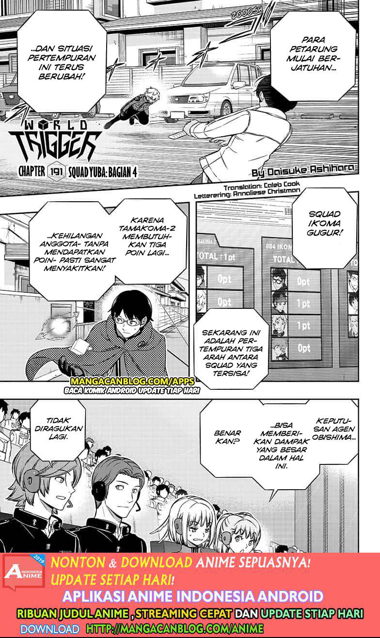 Komik World Trigger Chapter 191 gambar nomor 1