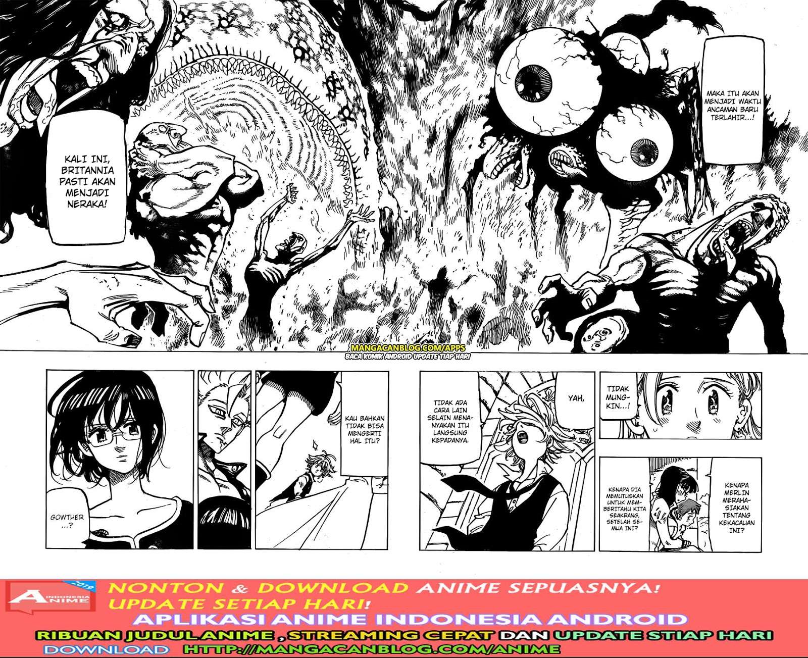 Nanatsu no Taizai Chapter 340 Gambar 12