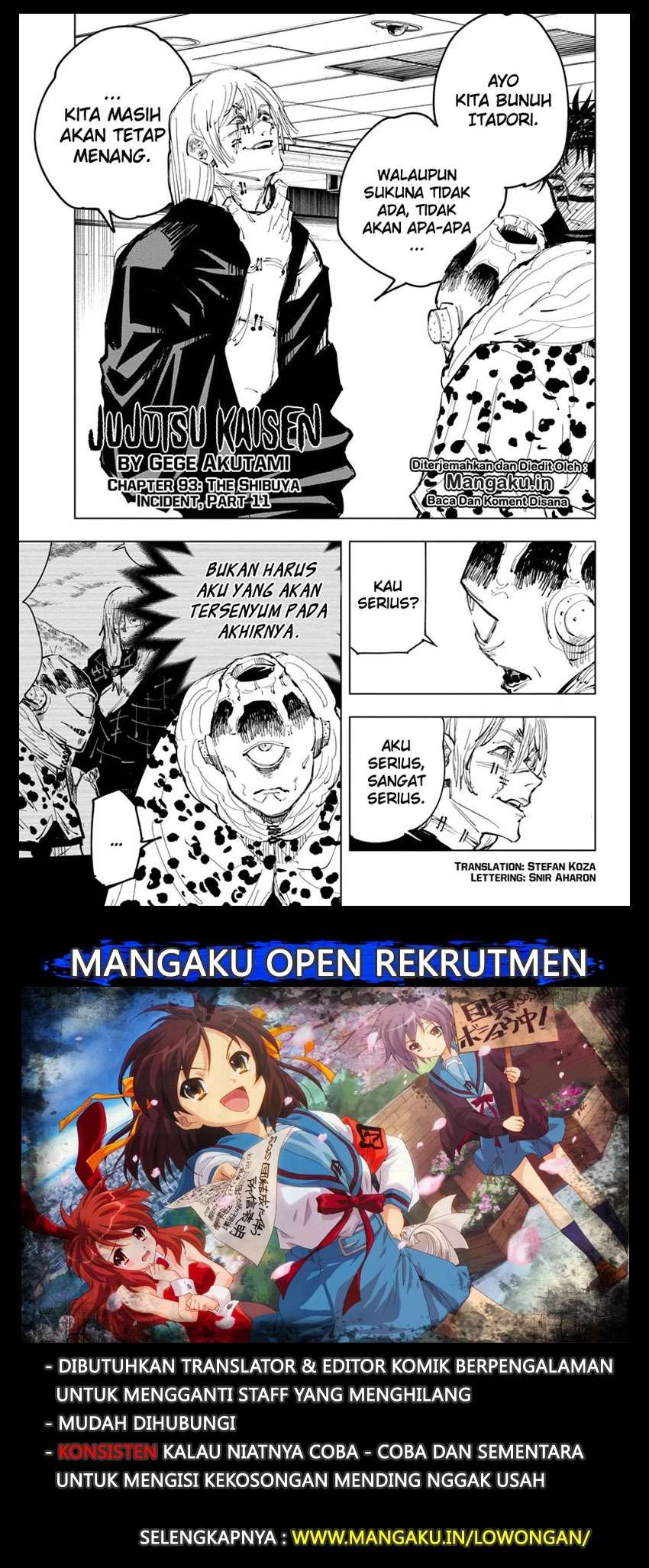 Manga Jujutsu Kaisen Chapter 93 gambar nomor 2