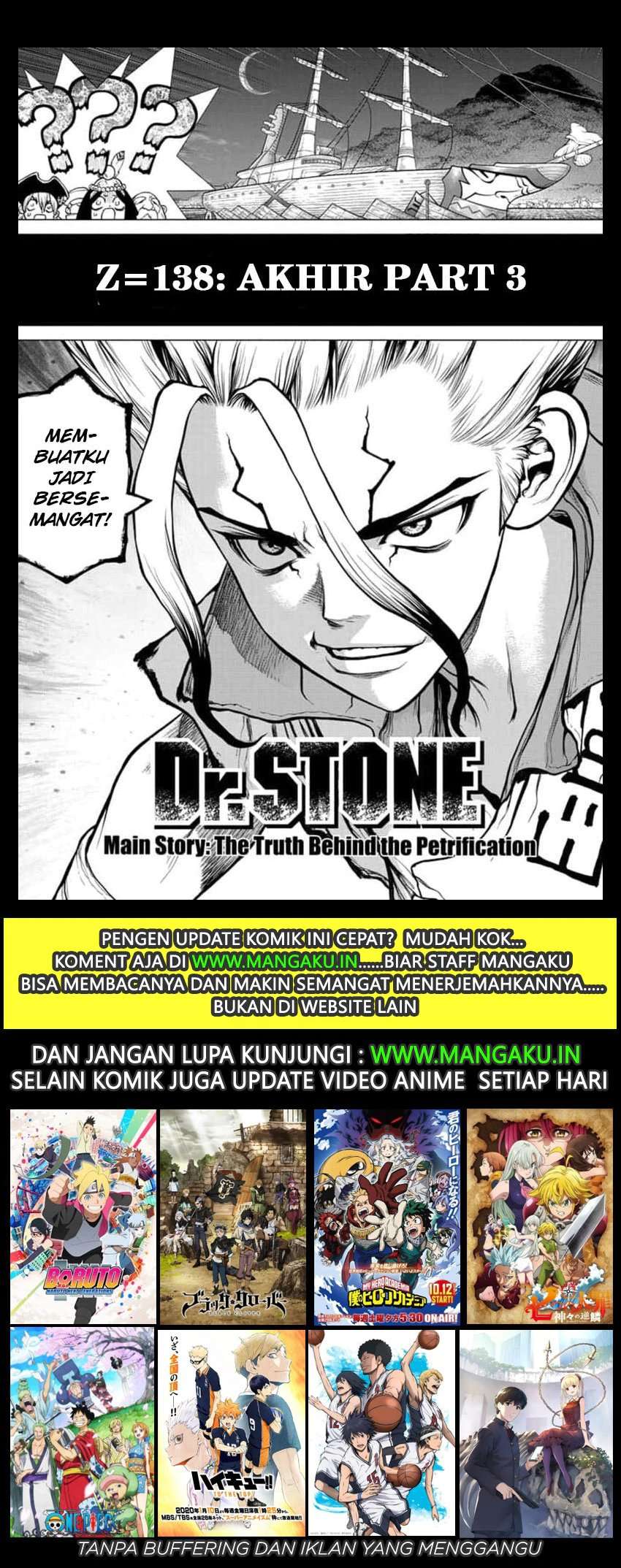 Dr. Stone Chapter 138 Gambar 20