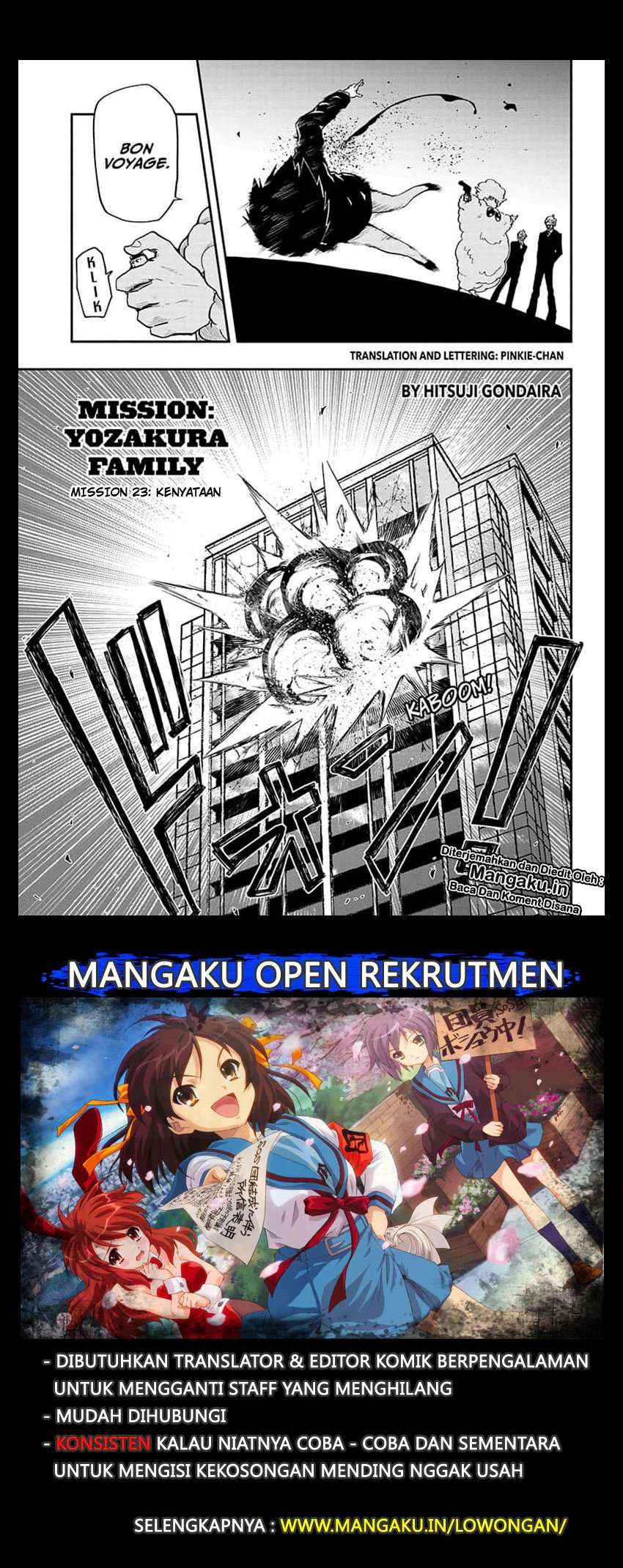 Manga Mission: Yozakura Family Chapter 23 gambar nomor 2