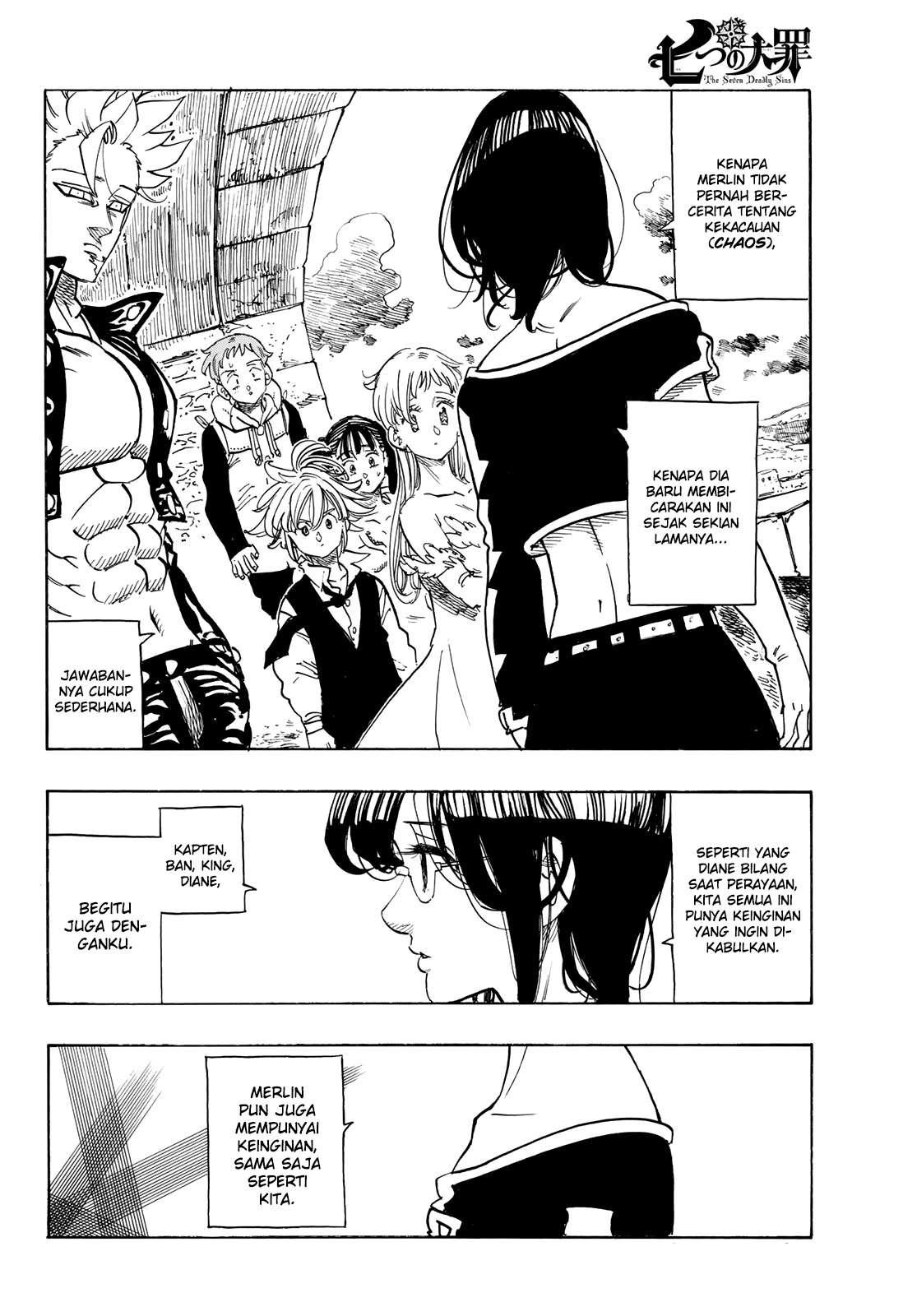 Nanatsu no Taizai Chapter 341 Gambar 4