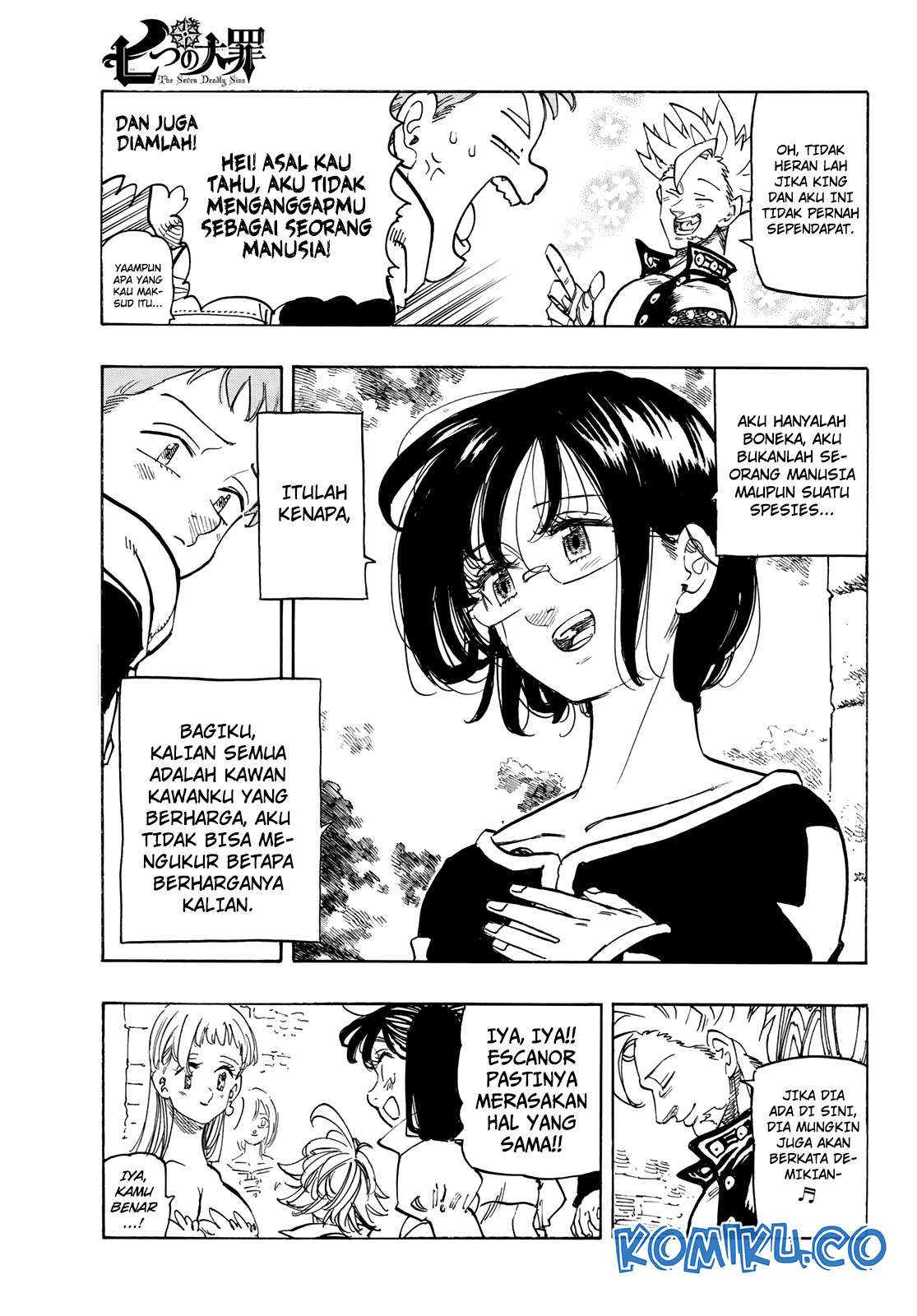 Nanatsu no Taizai Chapter 341 Gambar 7