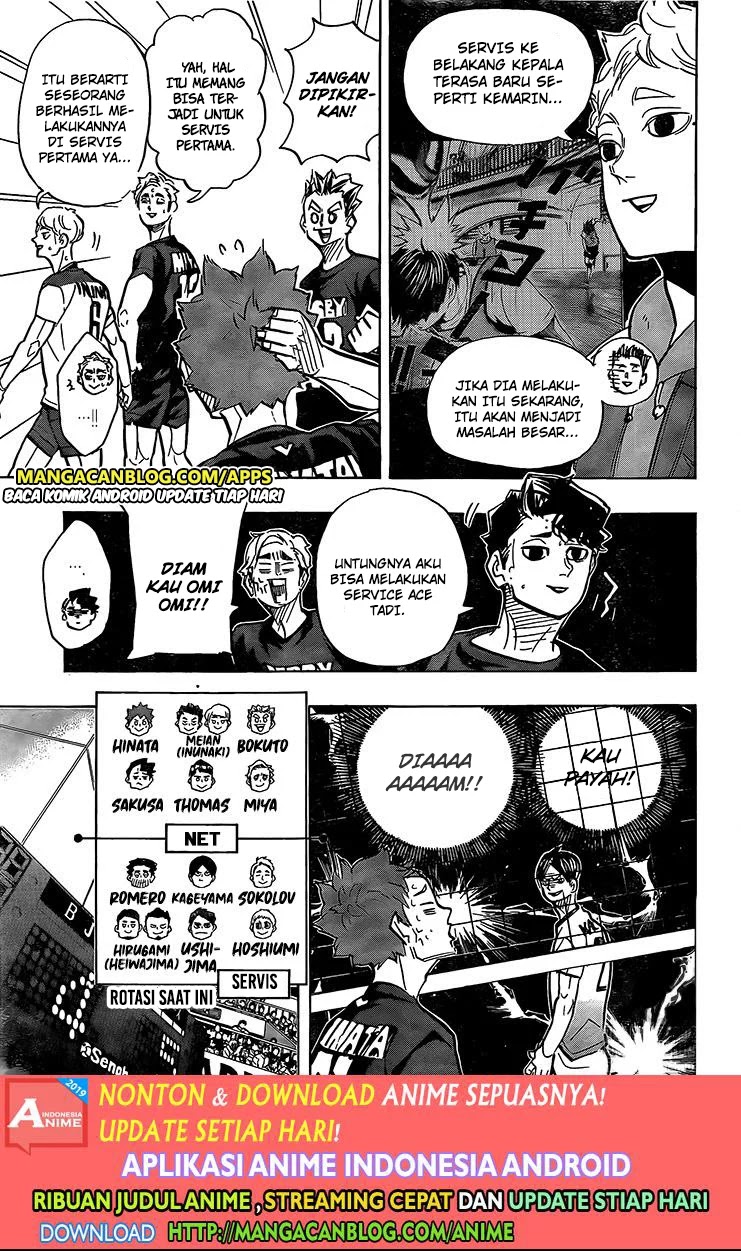 Haikyuu!! Chapter 383 Gambar 6