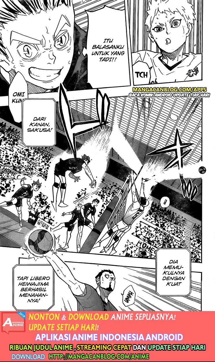 Haikyuu!! Chapter 383 Gambar 8