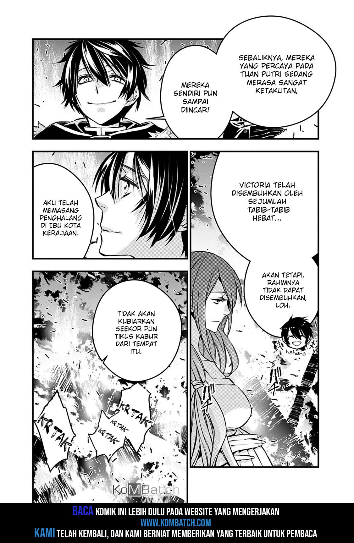 Fukushuu o Koinegau Saikyou Yuusha wa, Yami no Chikara de Senmetsu Musou Suru Chapter 4.2 Gambar 9