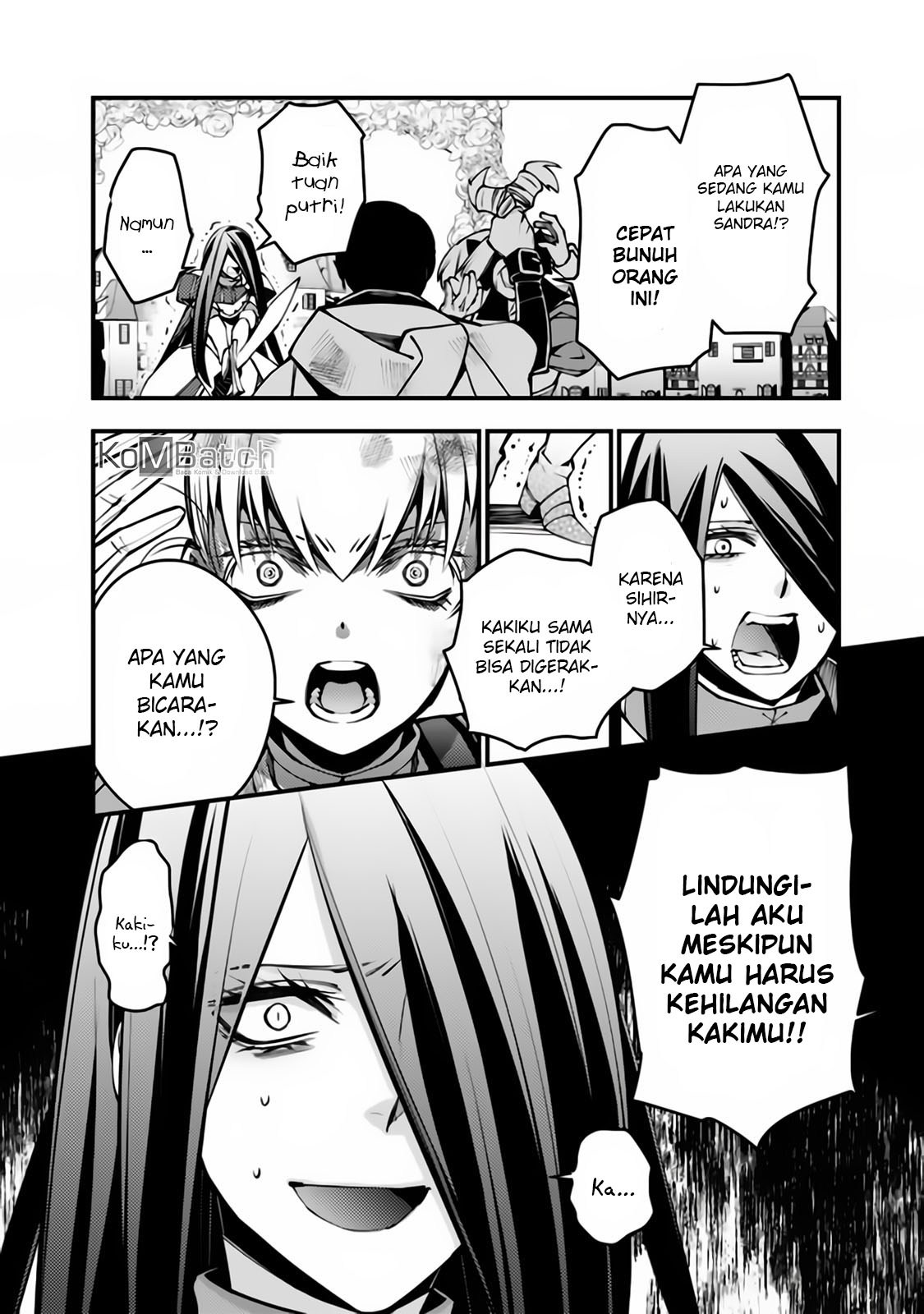 Fukushuu o Koinegau Saikyou Yuusha wa, Yami no Chikara de Senmetsu Musou Suru Chapter 3.1 Gambar 6