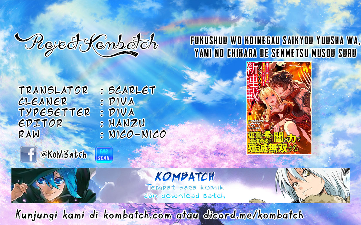 Fukushuu o Koinegau Saikyou Yuusha wa, Yami no Chikara de Senmetsu Musou Suru Chapter 02 Gambar 15