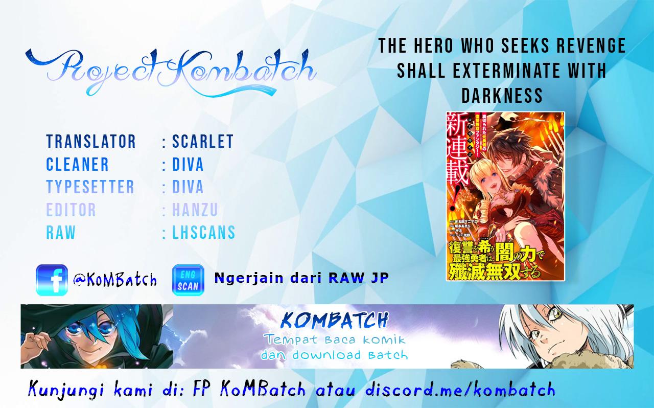 Komik Fukushuu o Koinegau Saikyou Yuusha wa, Yami no Chikara de Senmetsu Musou Suru Chapter 01 gambar nomor 1