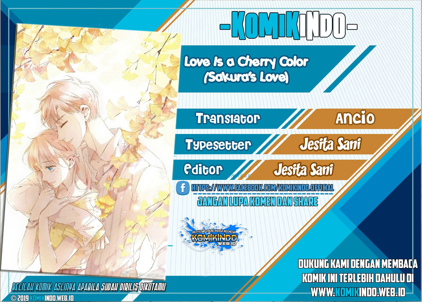 Komik Love is a Cherry Color Chapter 08 gambar nomor 1