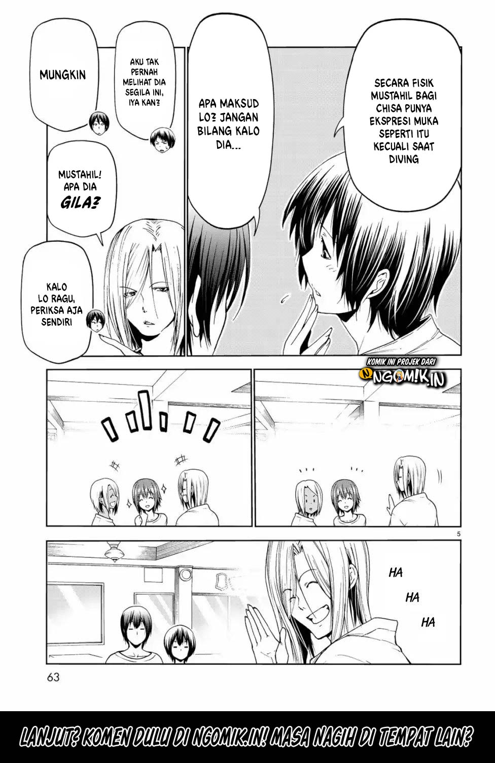Grand Blue Chapter 57 Gambar 6