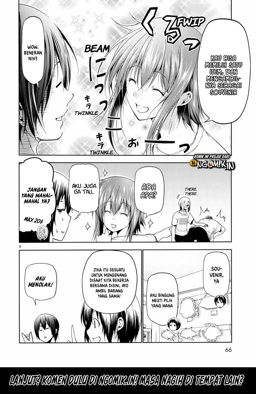 Grand Blue Chapter 57 Gambar 9