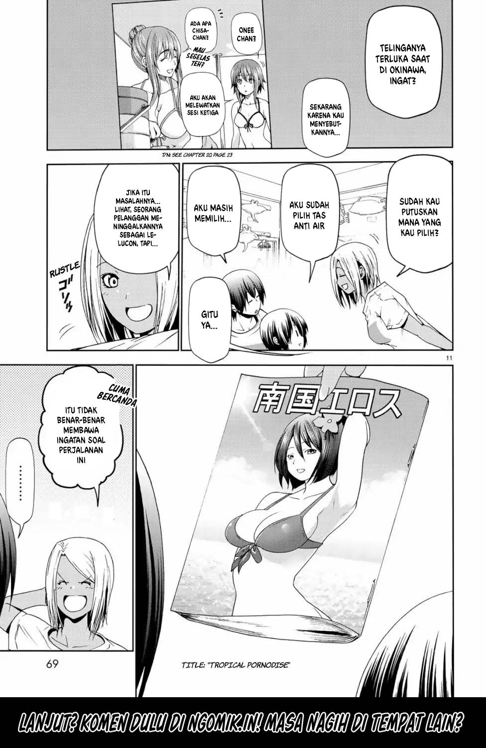 Grand Blue Chapter 57 Gambar 12