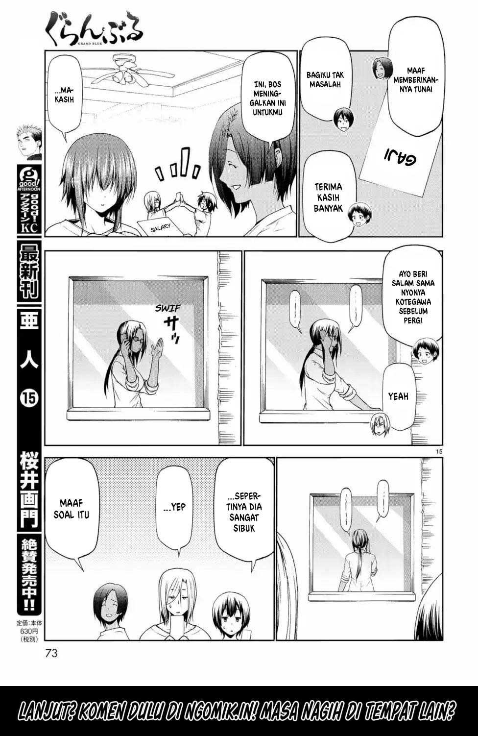Grand Blue Chapter 57 Gambar 16