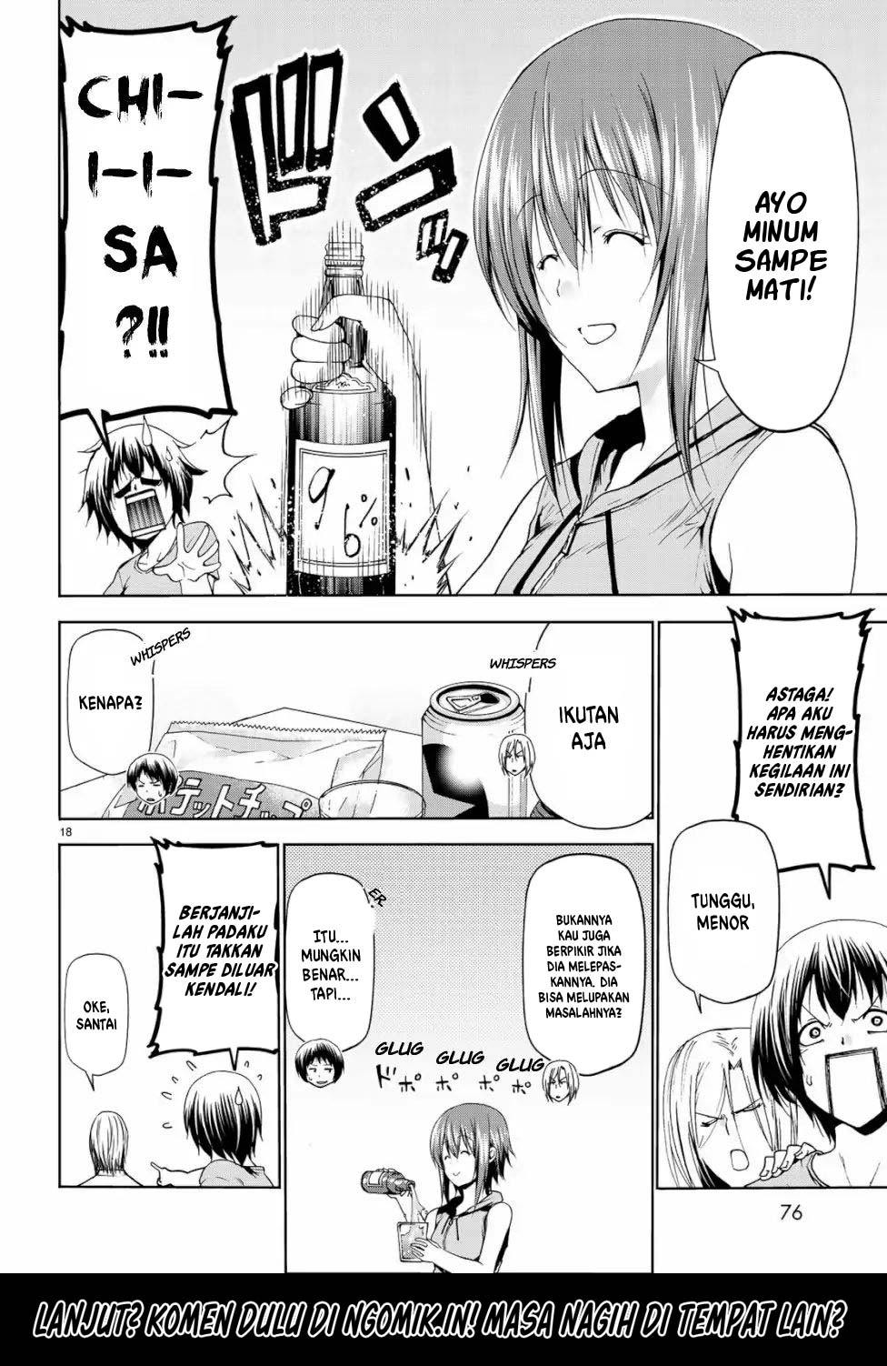 Grand Blue Chapter 57 Gambar 19