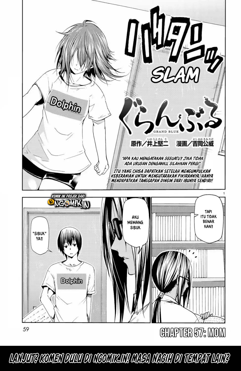 Manga Grand Blue Chapter 57 gambar nomor 2