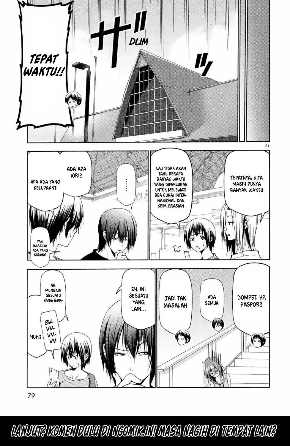 Grand Blue Chapter 57 Gambar 22