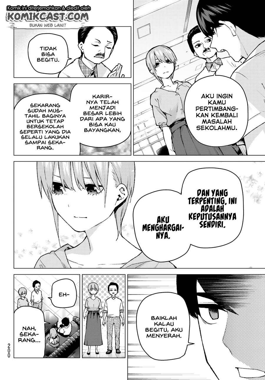 Go-toubun no Hanayome Chapter 95 Gambar 10