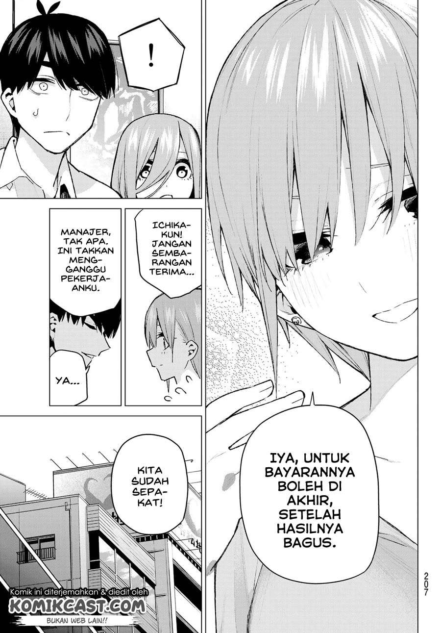 Go-toubun no Hanayome Chapter 95 Gambar 17