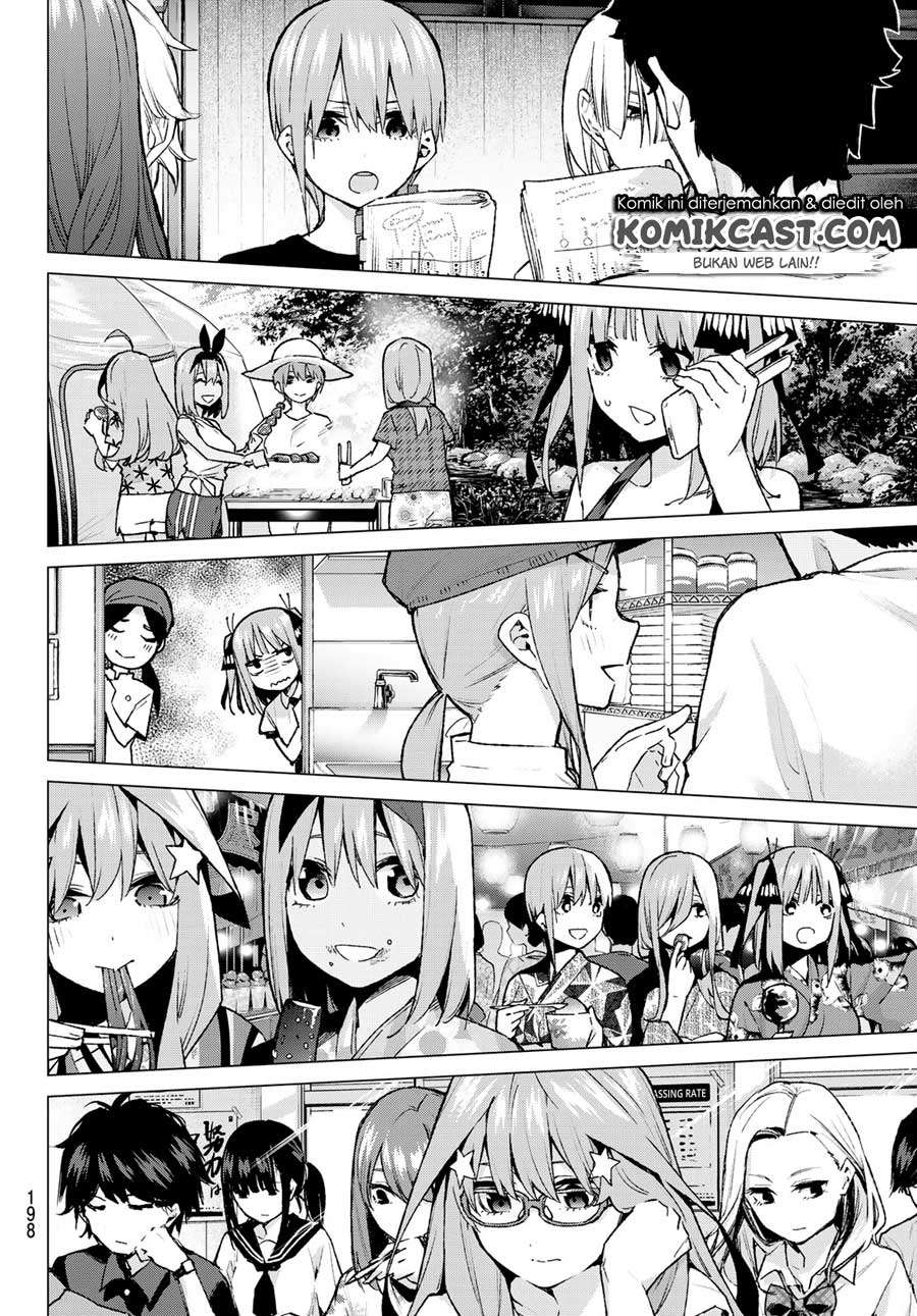 Go-toubun no Hanayome Chapter 95 Gambar 8